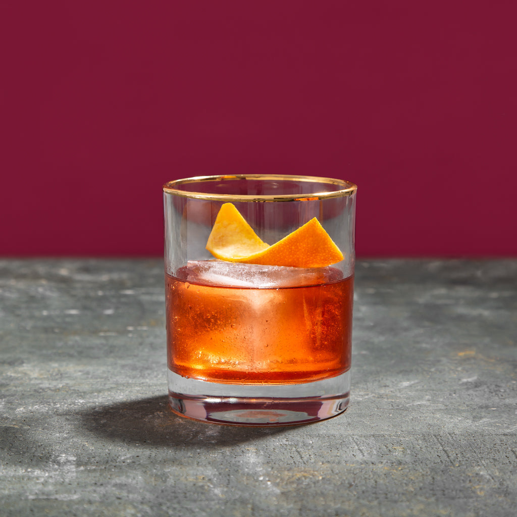 Phony Negroni — Non-Alcoholic Negroni Recipe | Bark & Bitter