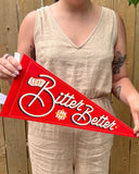 Bark & Bitter Felt Pennants, Set of 3