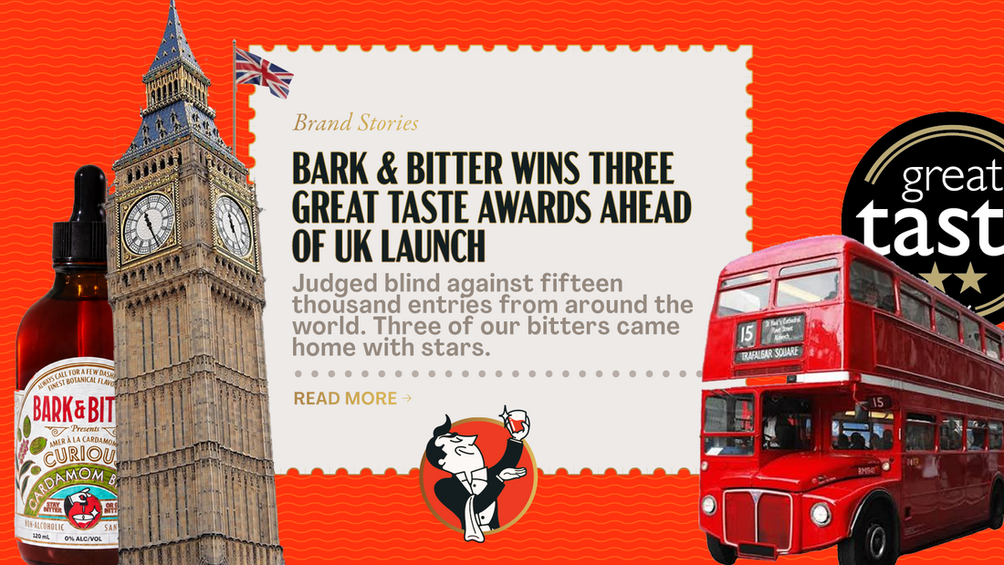 Bark & Bitter Wins Three Great Taste Awards Ahead of UK Launch