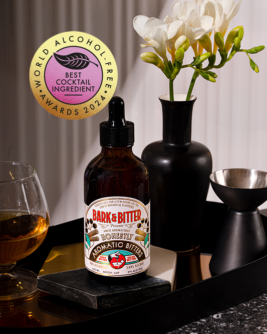 Best Non-Alcoholic Bitters Award | Bark & Bitter Aromatic Wins at World Alcohol-Free Awards