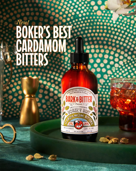 Bark & Bitter Launches Alcohol-Free Boker’s Style Bitters