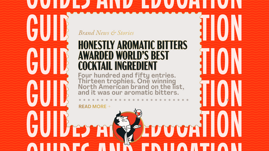 Bark & Bitter Honestly Aromatic Bitters Awarded Best Cocktail Ingredient at 2024 World Alcohol-Free Awards