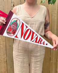 'Novara' Felt Pennant