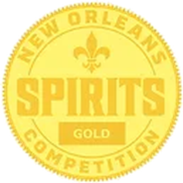 2022 New Orleans Spirits Competition Double Gold Medal