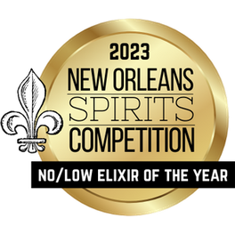 2023 New Orleans Spirits Competition Non-Alcoholic Elixir of the Year